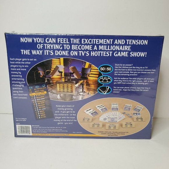 Who Wants To Be A millionaire Board Game Brand new Never opened - Picture 2 of 2